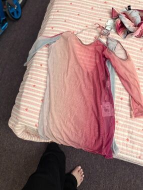 Peixoto Girls Ombre Pink to Burgundy Swim Coverup